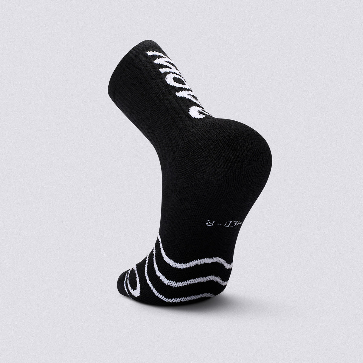 Move Baseline Crew Socks - Black