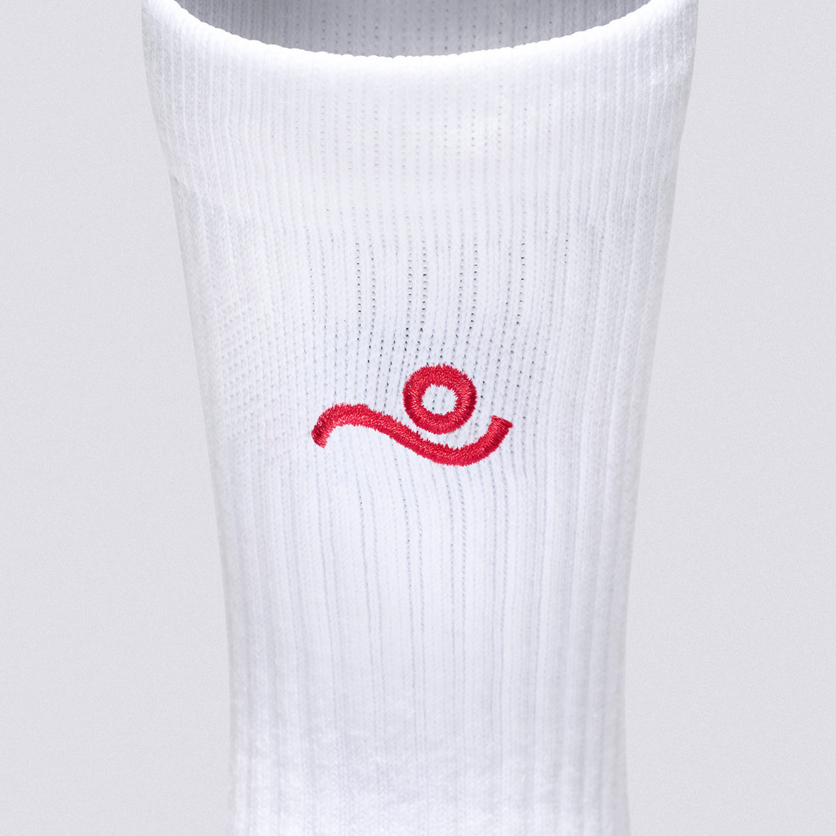 Move Baseline Crew Socks - White
