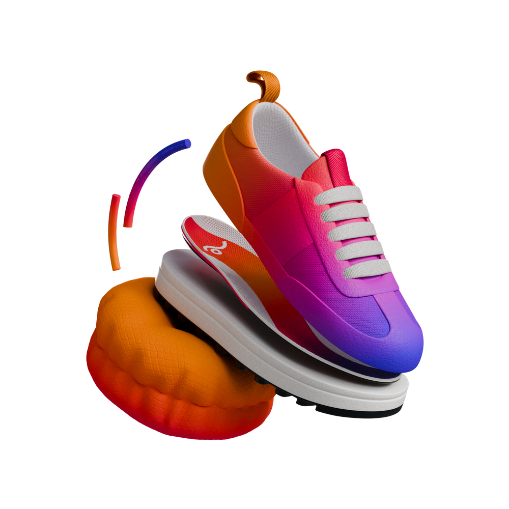Move insole and sneaker