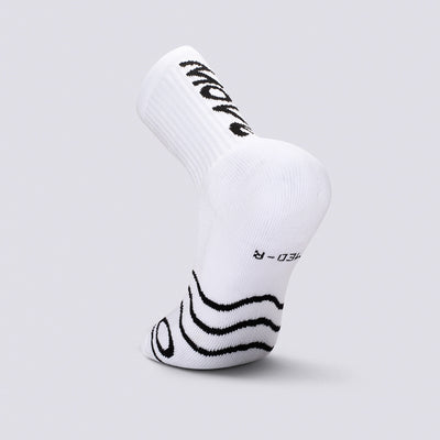 Move Baseline Crew Socks - White
